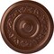 Ekena Millwork Tyrone Ceiling Medallion (Fits Canopies up to 6 3/4"), Hand-Painted Copper Penny, 16 1/8"OD x 3/4"P CM16TYCPS - alternate 1